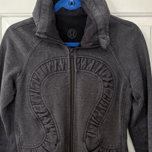 lululemon athletica glitter black scuba